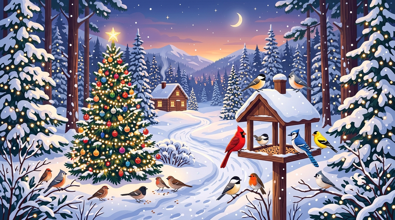 Birds feeder